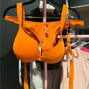 SKIMS Orange Bikini